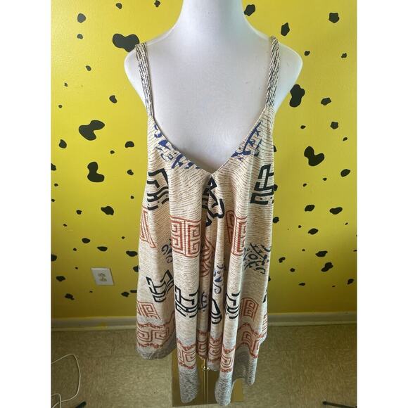 BELMA Boho Afrocentric Cotton Dress One Size NWOT Festival Artwear Style - Picture 13 of 13